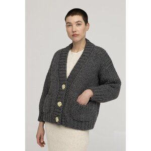 Nonna Lietta Taf cardigan in Grizo